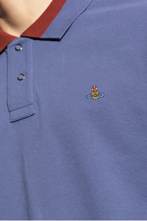 Navy vivienne westwood polo hotsell